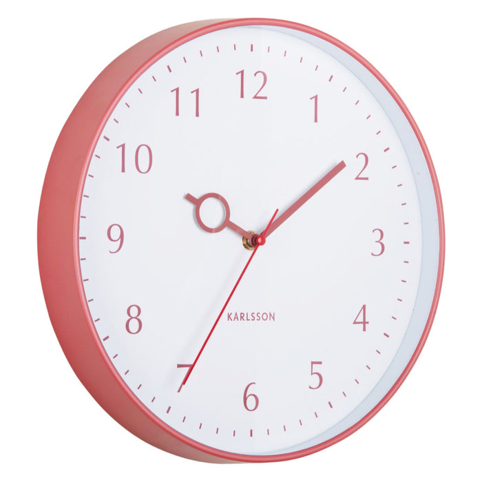 Karlsson Loupe PP Easy To Read Dial 30cm Wall Clock