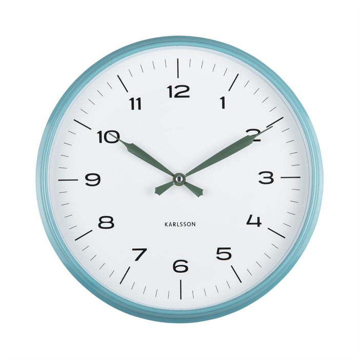 Karlsson Modern Factory Sweep Movement Wall Clock