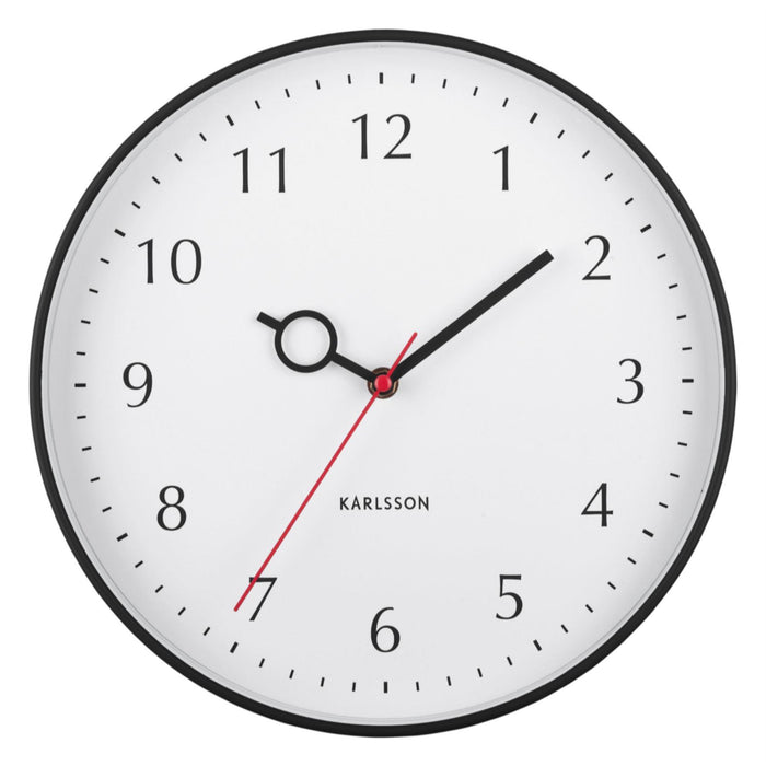 Karlsson Loupe PP Easy To Read Dial 30cm Wall Clock