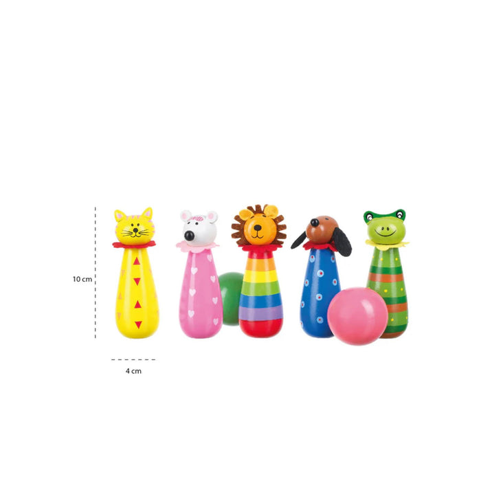 Orange Tree Toys Animals Skittles Play Set