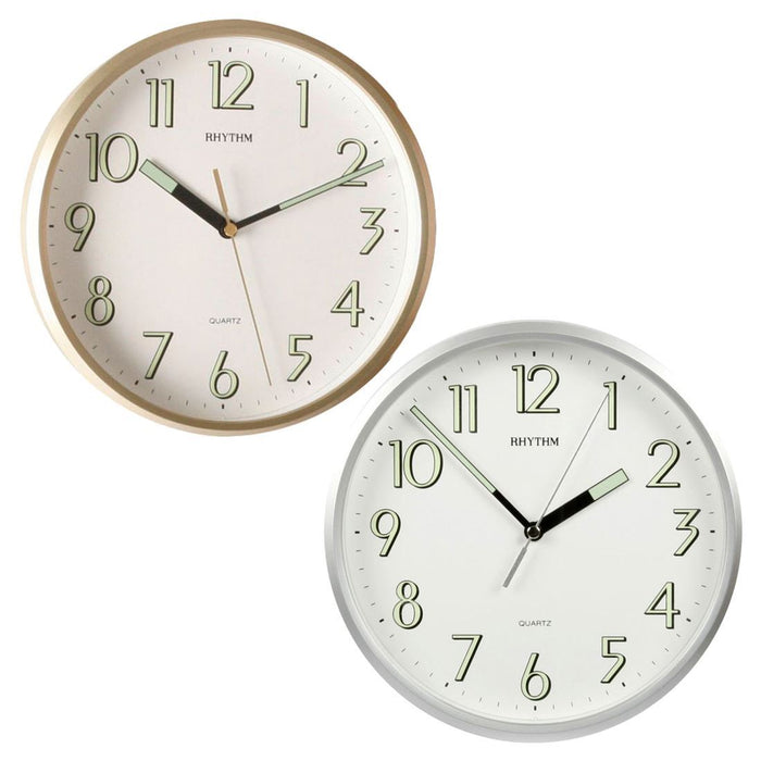 Rhythm Super Luminous 23cm Wall Clock