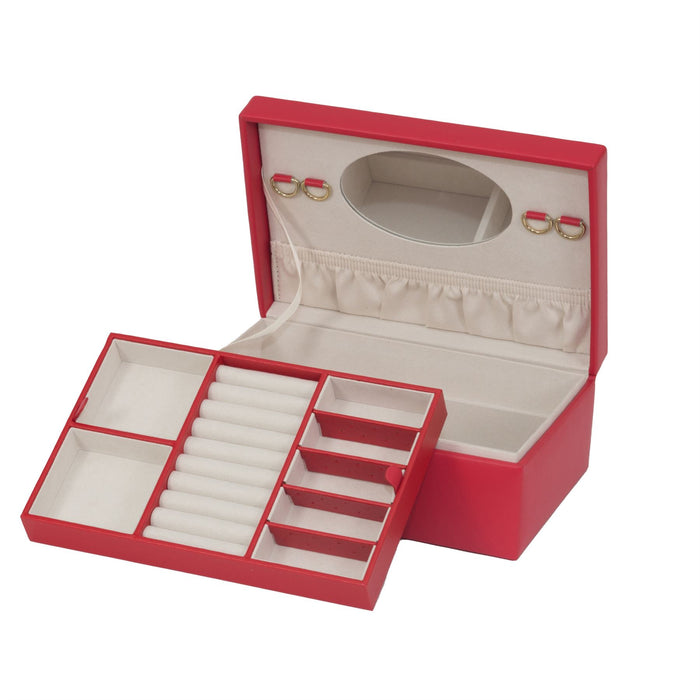 Mele & Co Classic Style Jewellery Box With Lift Out Tray Jewel Case