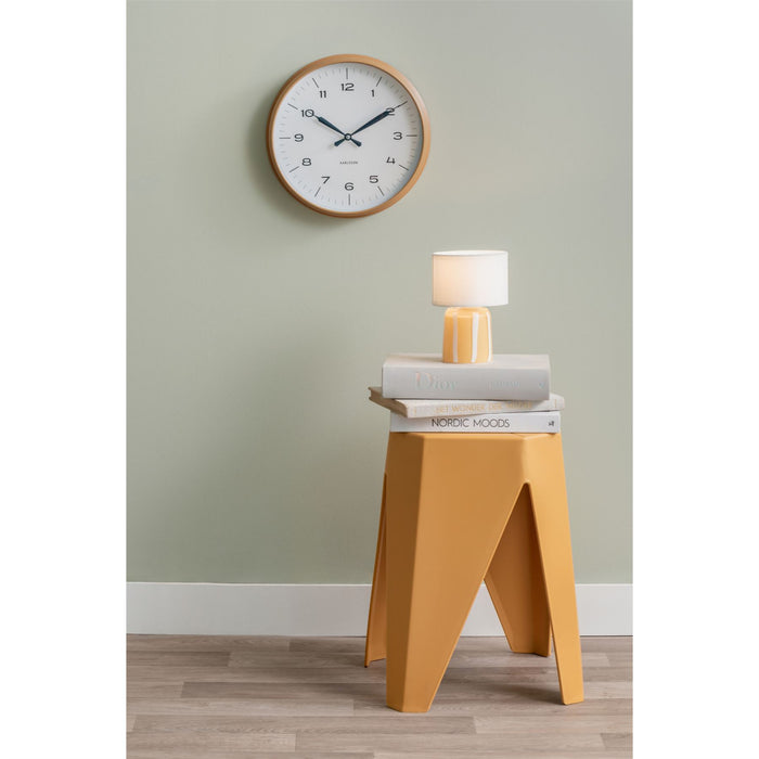 Karlsson Modern Factory Sweep Movement Wall Clock