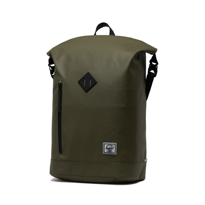 Herschel Roll Top Matte TPE Coated Backpack