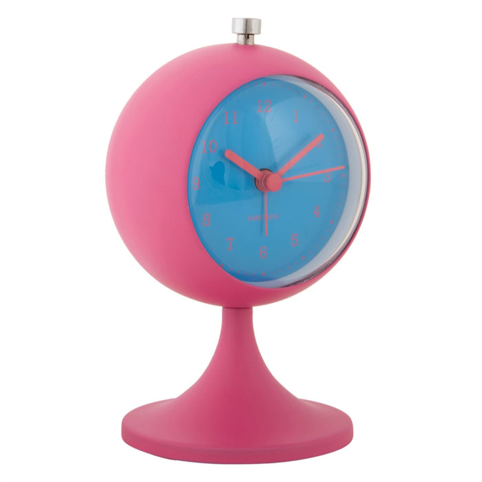 Karlsson Funky Retro With Sweep Movement Action Alarm Clock