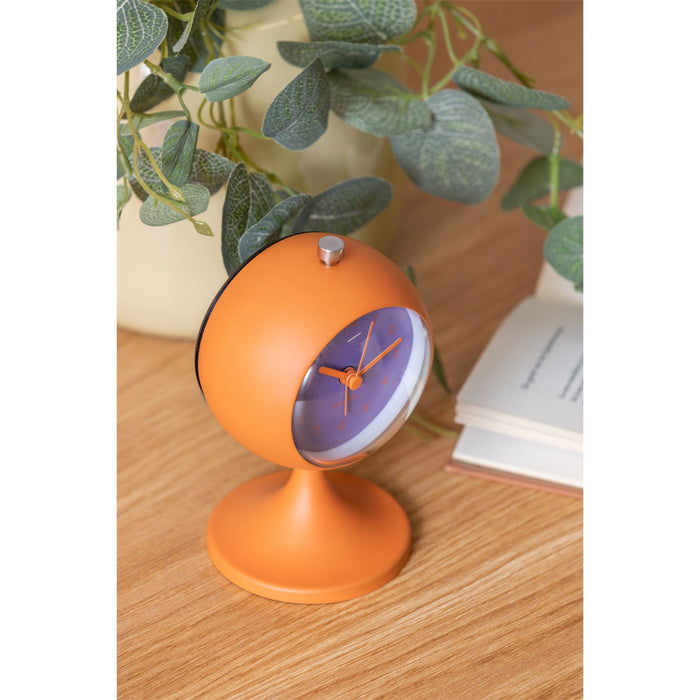 Karlsson Funky Retro With Sweep Movement Action Alarm Clock