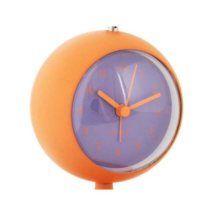 Karlsson Funky Retro With Sweep Movement Action Alarm Clock