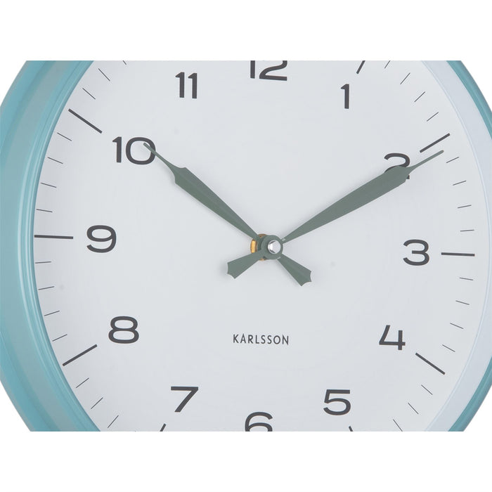 Karlsson Modern Factory Sweep Movement Wall Clock