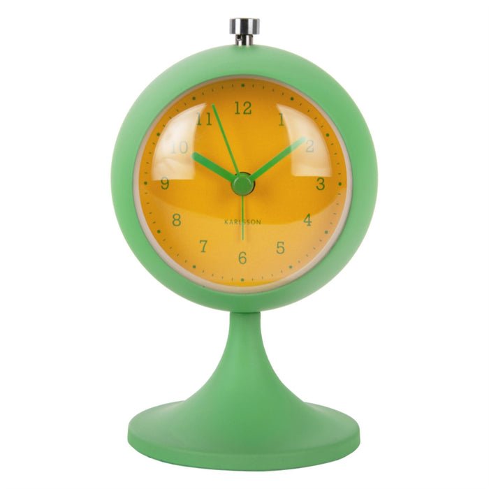 Karlsson Funky Retro With Sweep Movement Action Alarm Clock