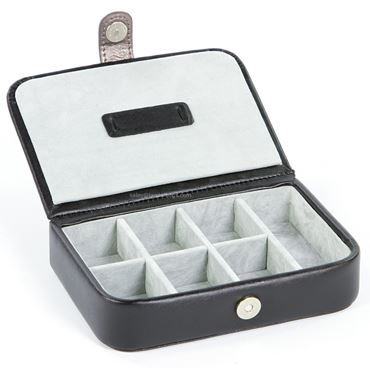 Mele & Co Gent's Cufflink & Tie Pin Holder Traveller Box