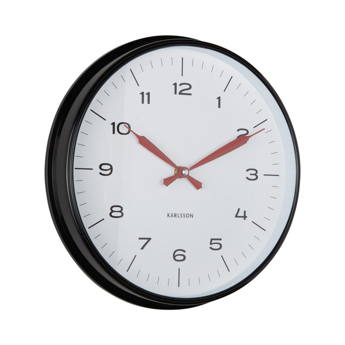 Karlsson Modern Factory Sweep Movement Wall Clock