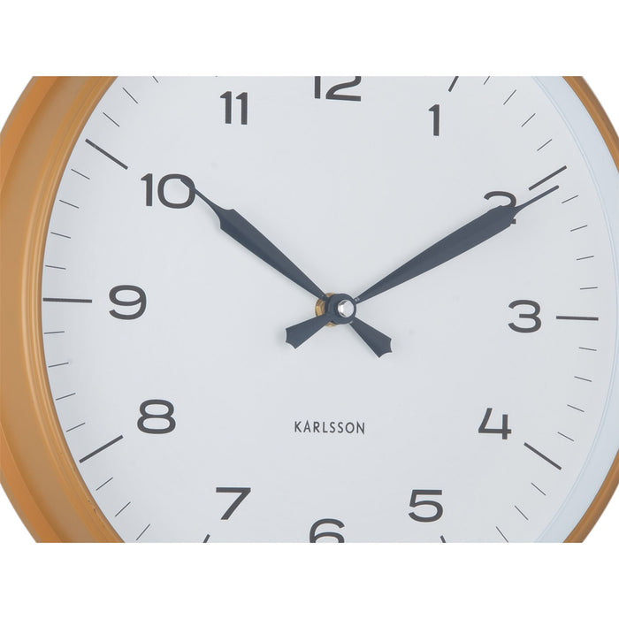 Karlsson Modern Factory Sweep Movement Wall Clock