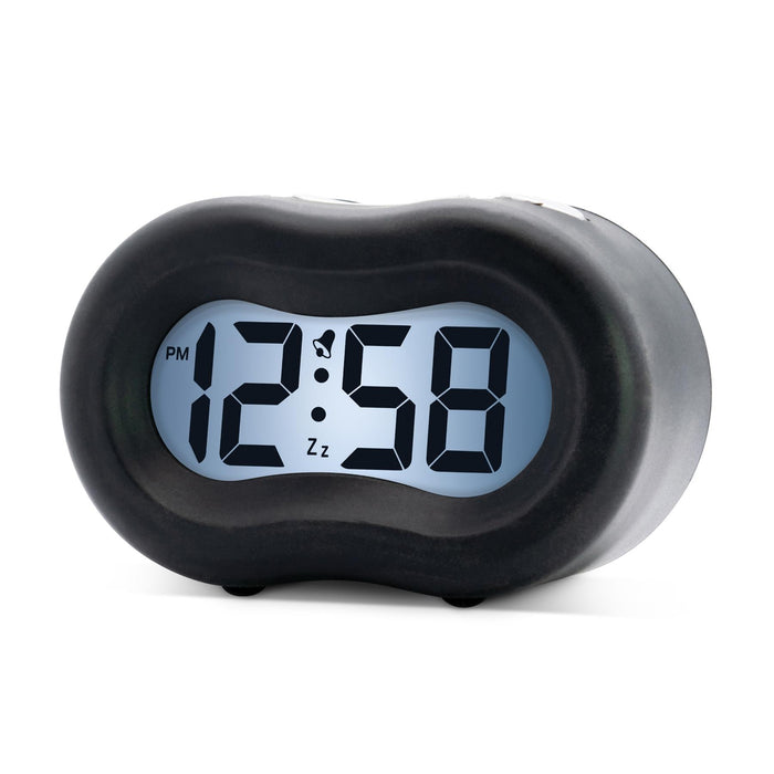 Acctim Vierra Liquorice Black Alarm Clock