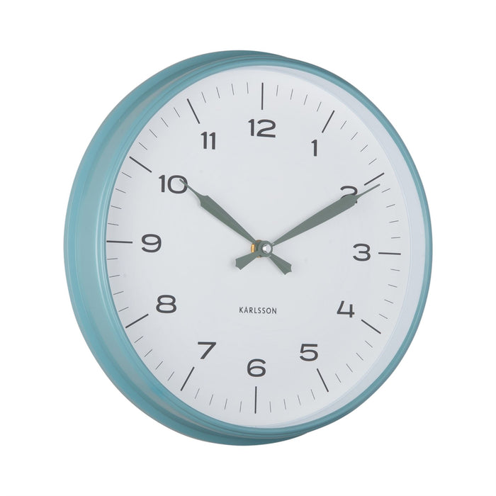 Karlsson Modern Factory Sweep Movement Wall Clock