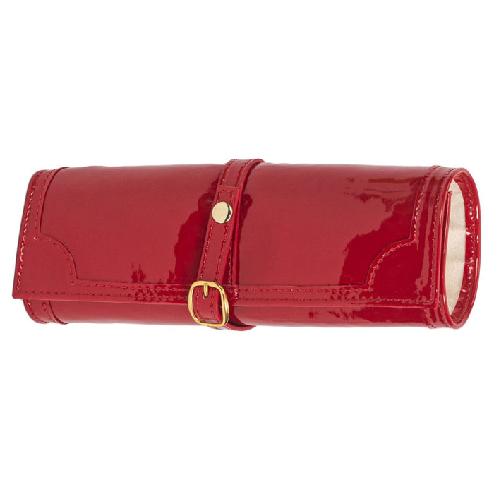 Mele & Co Travel Jewellery Roll Patent Finish Jewel Roll