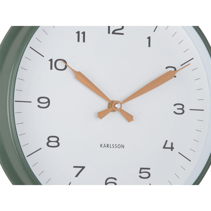 Karlsson Modern Factory Sweep Movement Wall Clock
