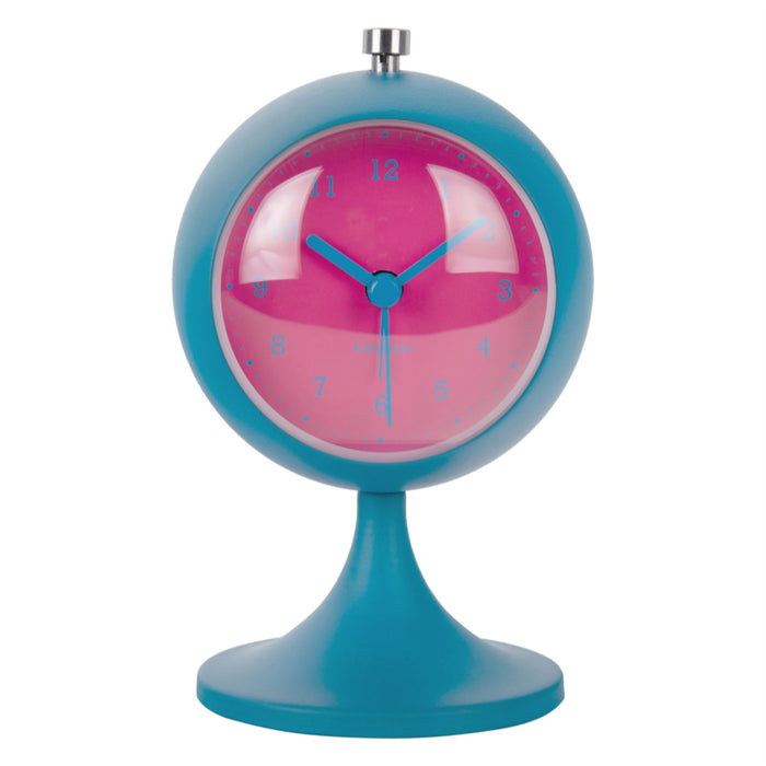 Karlsson Funky Retro With Sweep Movement Action Alarm Clock