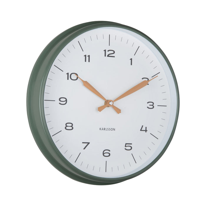 Karlsson Modern Factory Sweep Movement Wall Clock