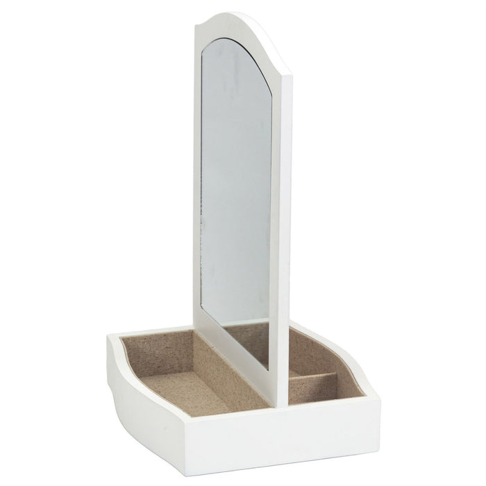 Mele & Co Wooden Jewellery Holder Swivel Base Stand