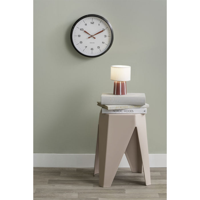 Karlsson Modern Factory Sweep Movement Wall Clock