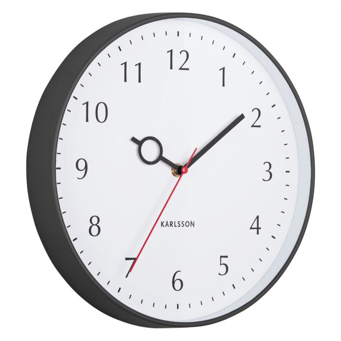 Karlsson Loupe PP Easy To Read Dial 30cm Wall Clock