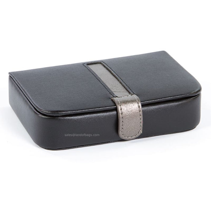 Mele & Co Gent's Cufflink & Tie Pin Holder Traveller Box