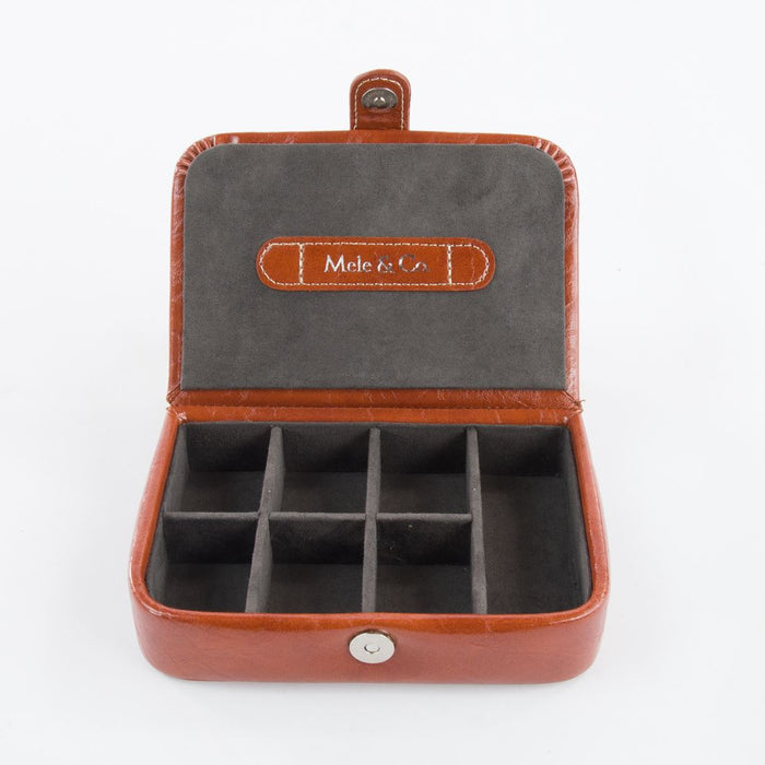 Mele & Co Mason Raffles Gent's Cufflink & Tie Pin Travel Organiser Jewellery Case