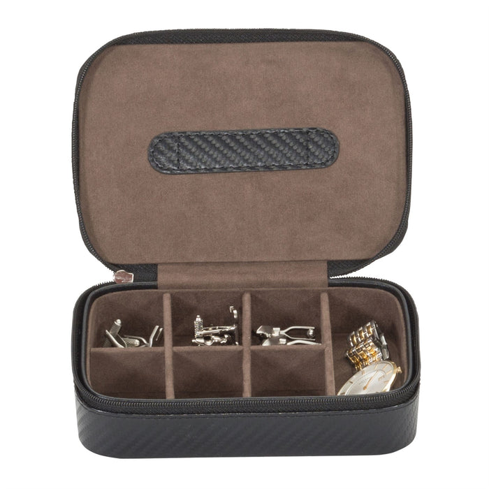 Mele & Co Gent's Cufflink Zipped Travel Organiser