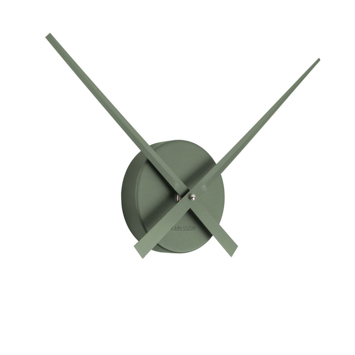 Karlsson Little Big Time Mini Aluminum Wall Clock