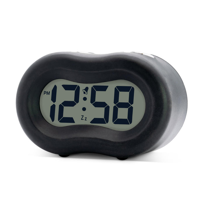 Acctim Vierra Liquorice Black Alarm Clock