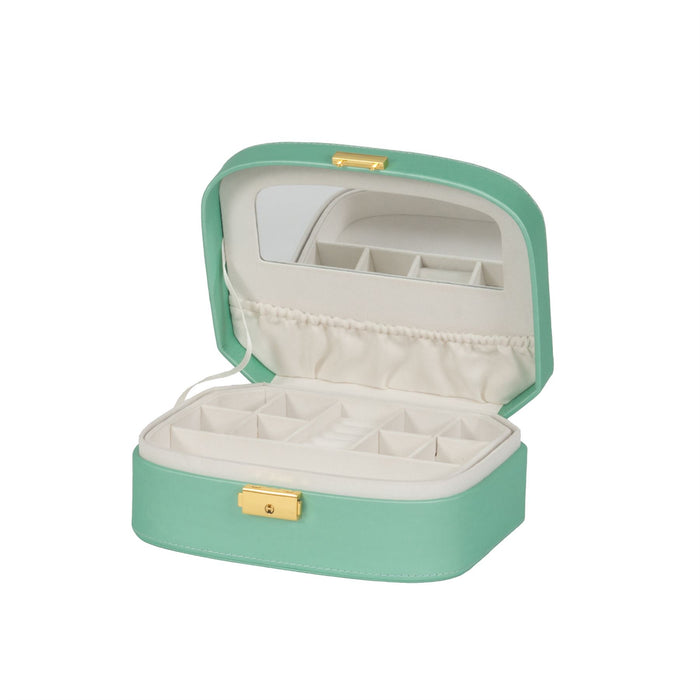 Mele & Co Microfibre Jewellery Box With Lift-Out Tray Jewel Case