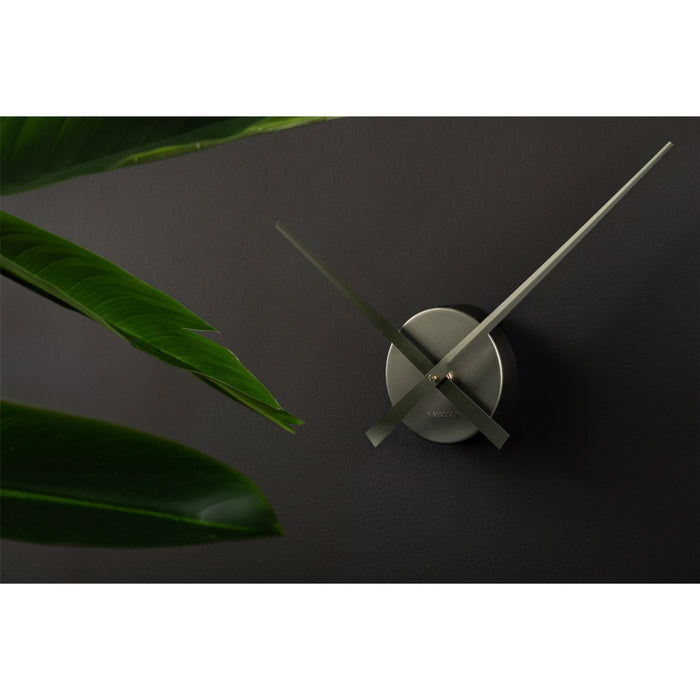 Karlsson Little Big Time Mini Aluminum Wall Clock