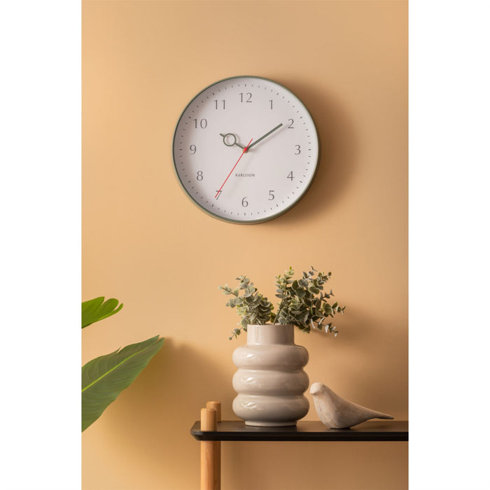 Karlsson Loupe PP Easy To Read Dial 30cm Wall Clock