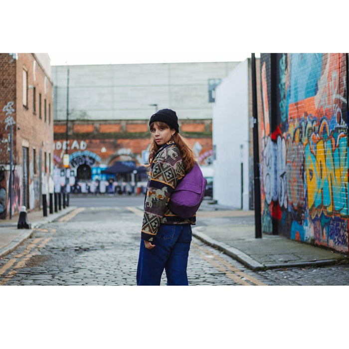 Healthy Back Bag Textured Nylon Small Handbag