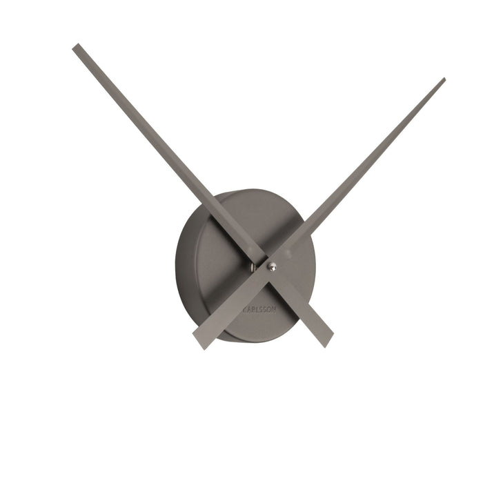 Karlsson Little Big Time Mini Aluminum Wall Clock