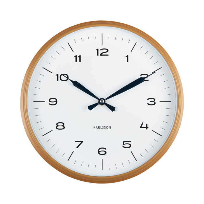 Karlsson Modern Factory Sweep Movement Wall Clock