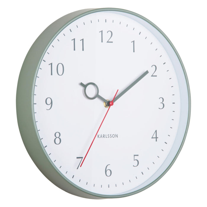 Karlsson Loupe PP Easy To Read Dial 30cm Wall Clock