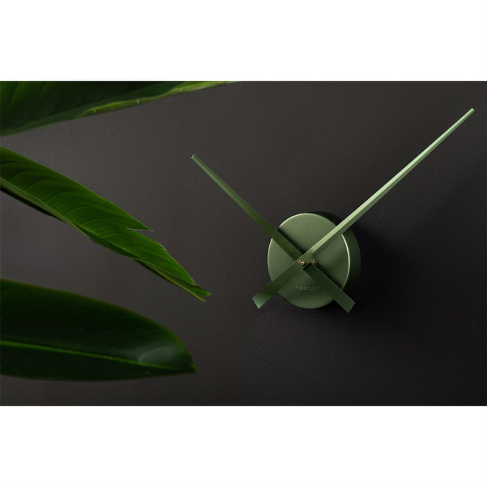 Karlsson Little Big Time Mini Aluminum Wall Clock