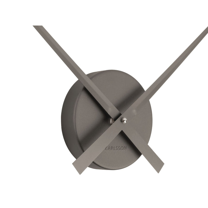 Karlsson Little Big Time Mini Aluminum Wall Clock