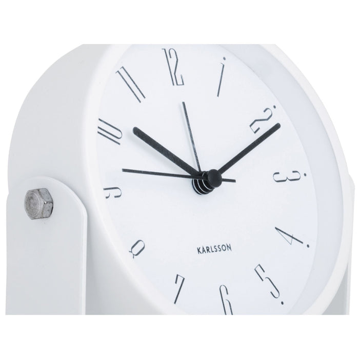 Karlsson Regal 11cm Tilting Alarm Clock