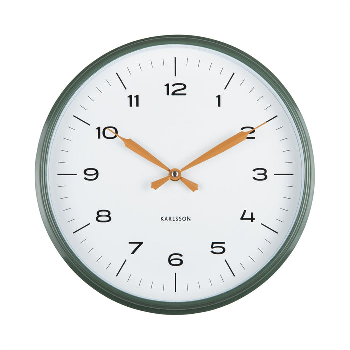Karlsson Modern Factory Sweep Movement Wall Clock