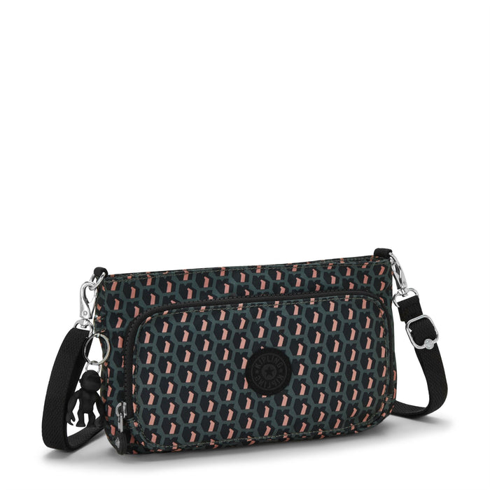 Kipling Crossbody Bag Purse Tan Nylon Travel Bag | eBay