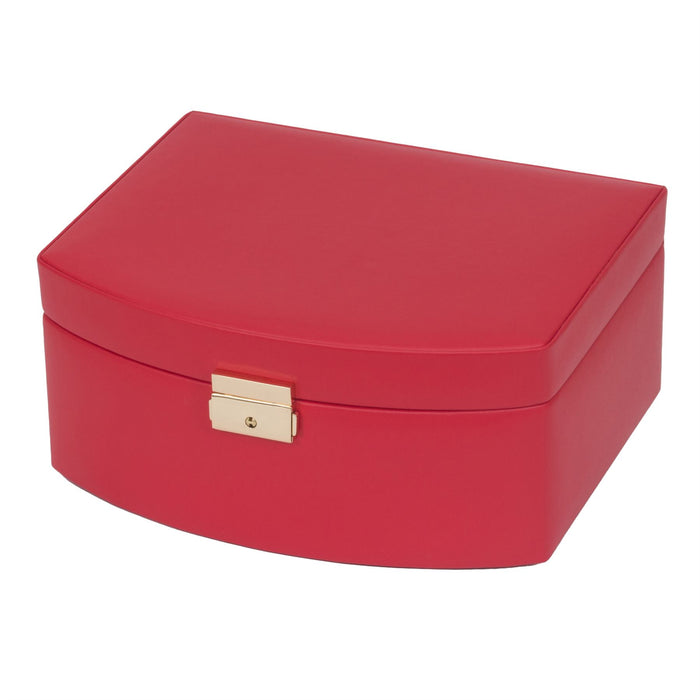 Mele & Co Curved Fronted With Lift-Out Tray Jewellery Case