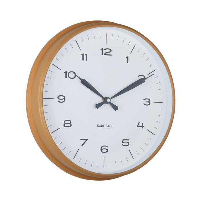 Karlsson Modern Factory Sweep Movement Wall Clock