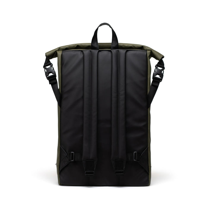 Herschel Roll Top Matte TPE Coated Backpack