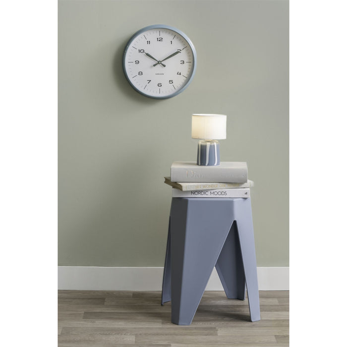 Karlsson Modern Factory Sweep Movement Wall Clock
