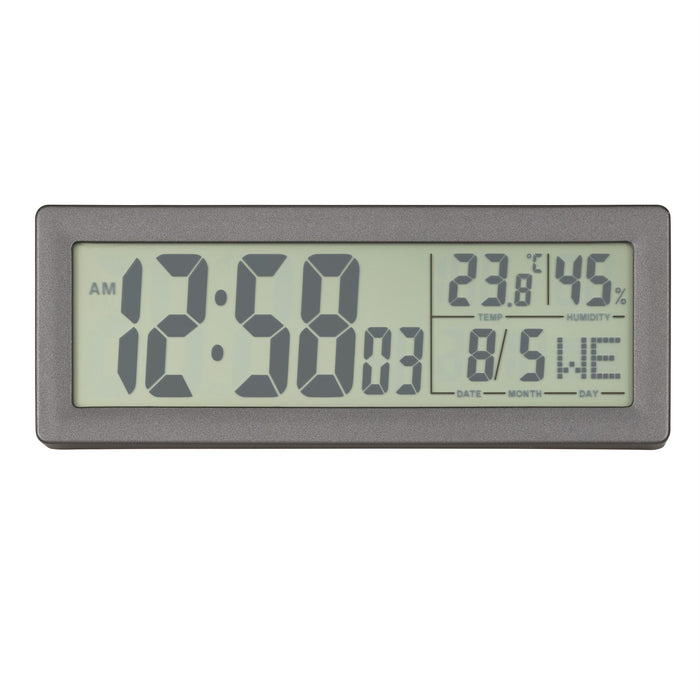 Acctim Karminski Grey Reflection Alarm Clock